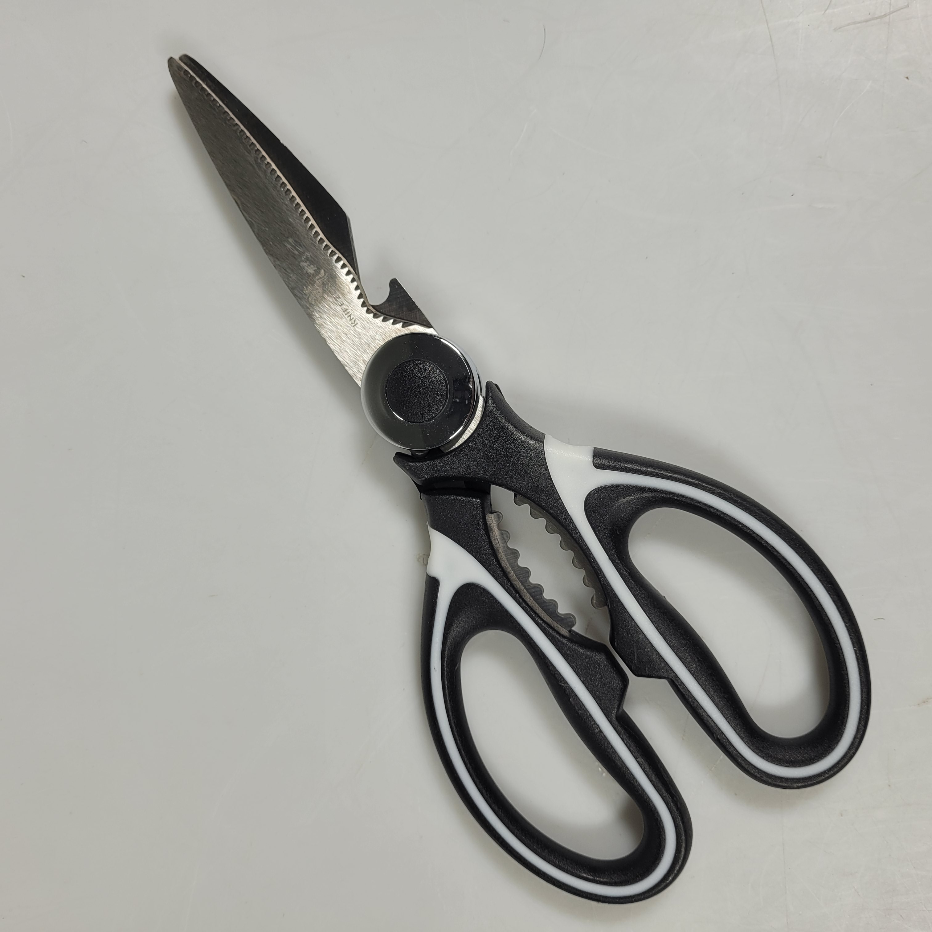 KNIFEZER Gunting Daging Dapur Kitchen Meat Scissors Stainless Steel - 038