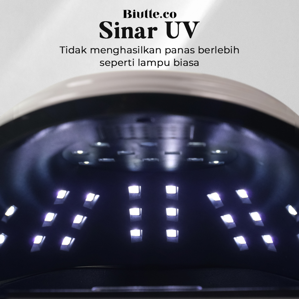 Biutte.co Pengering Kutek Kuku UV LED Nail Dryer 42 LED 120 W - SUN-S9