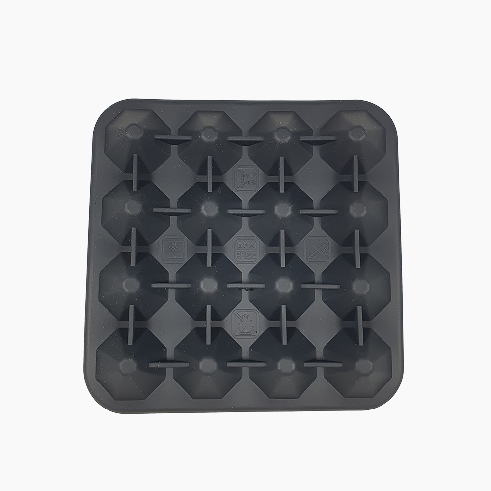 CONNIE Cetakan Es Batu Silikon Diamond 16 Grid Ice Cube Mold - CN16
