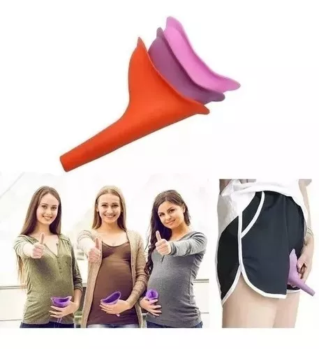 Urinator Silikon Wanita Emergency Portable Urinal - XBQ