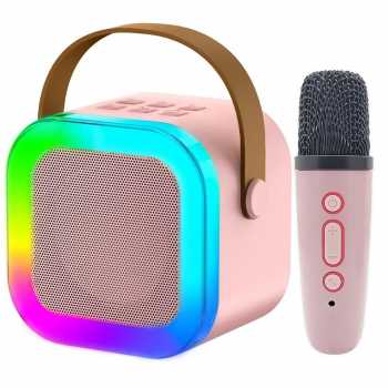 Jual Colorful karaoke sound system speaker bluetooth buah atau