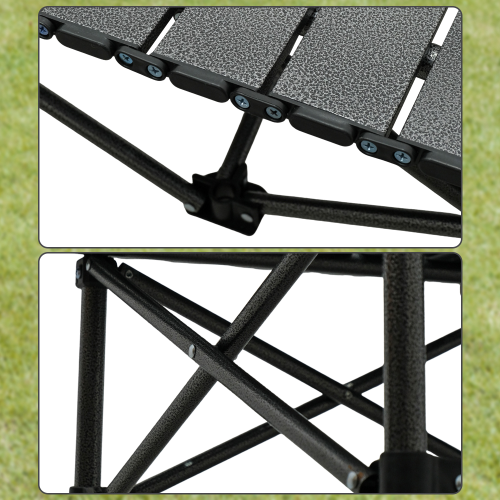 TaffSPORT Meja Lipat Piknik Portable Foldable Camping Table with Bag - AF59