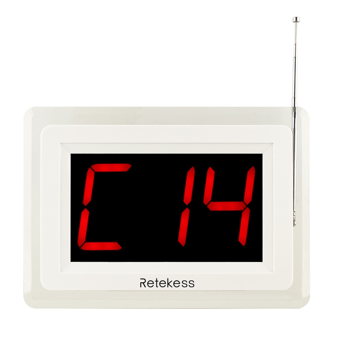RETEKESS Wireless Calling Receiver System LED Mesin Antrian Speaker - T114