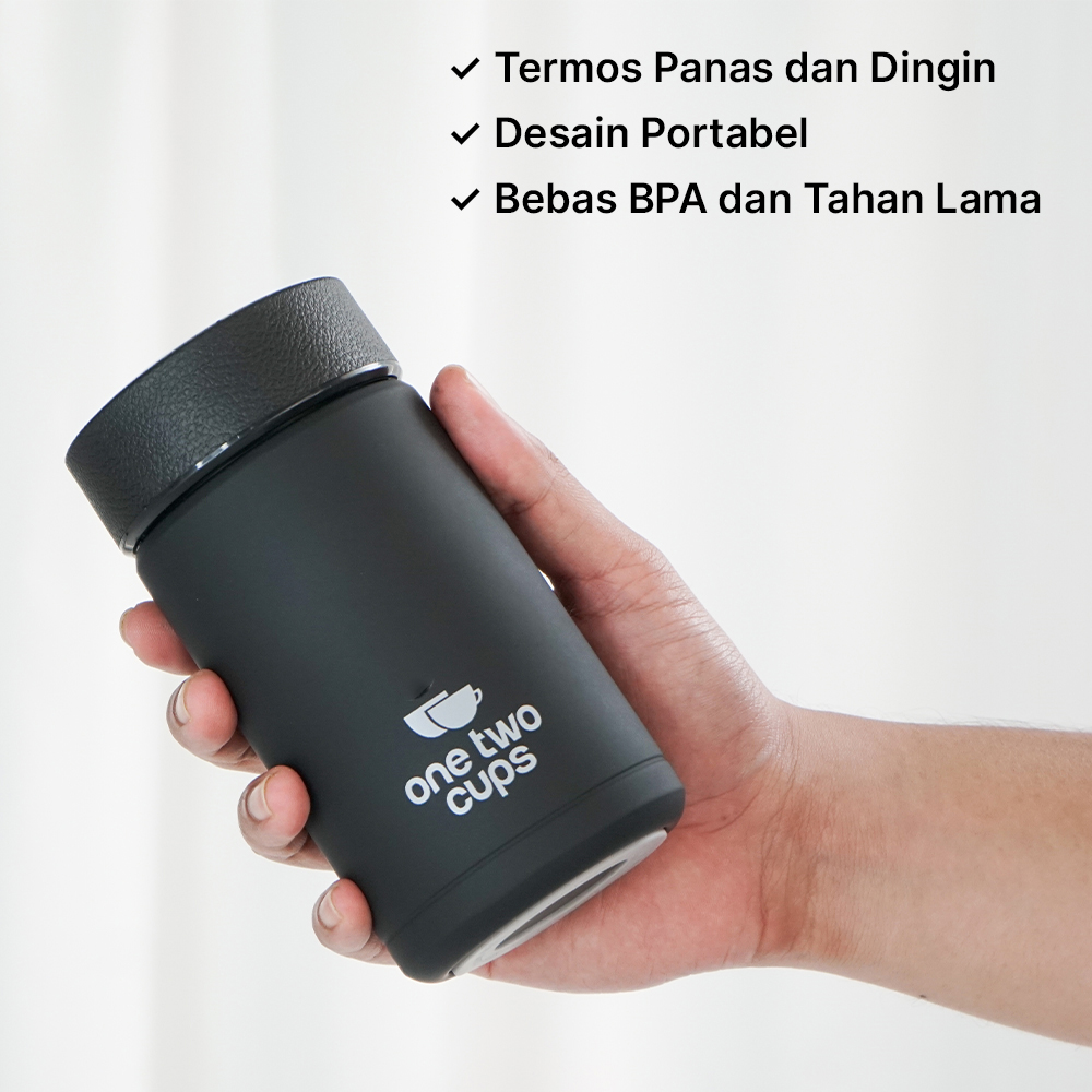 One Two Cups Botol Minum Termos Stainless Steel BPA Free 400ml - K623