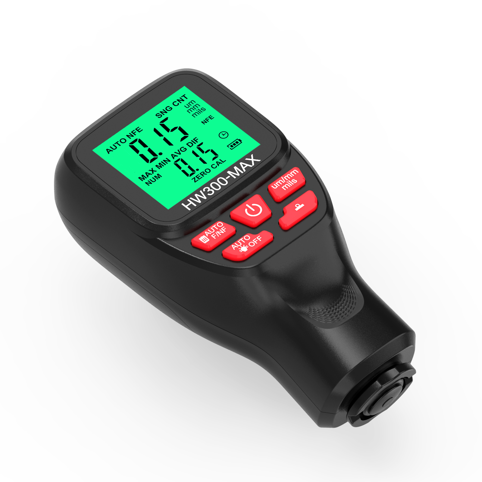 JUANJUAN Alat Ukur Ketebalan Cat Digital Coating Thickness Gauge - HW300-MAX