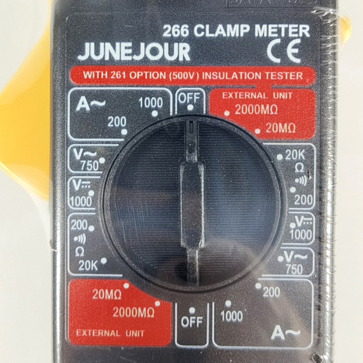 JUNEJOUR Digital Clamp Multimeter Tang Ampere - DT266