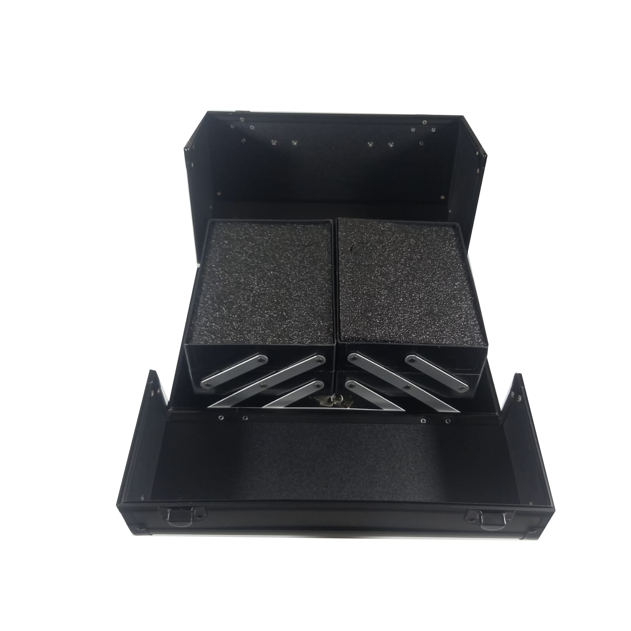 VOJUD Tas Koper Kosmetik Make Up Beauty Salon Storage Box 32cm - 740