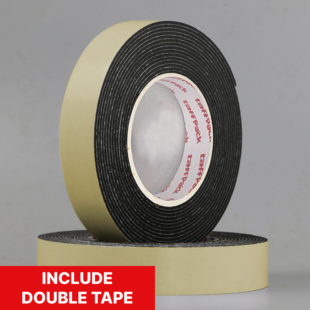 TaffPACK Lis Strip Pintu Door Noise Insulation Sealing Tape 5Mx3cm - B35
