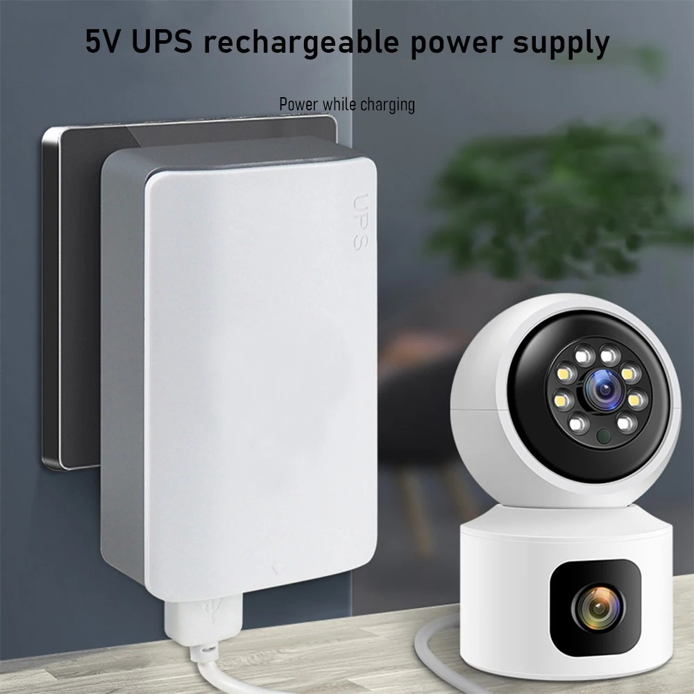 Taffware Mini UPS Power Supply Backup CCTV EU Plug 1200mAh 5V/2A - QX-2352C