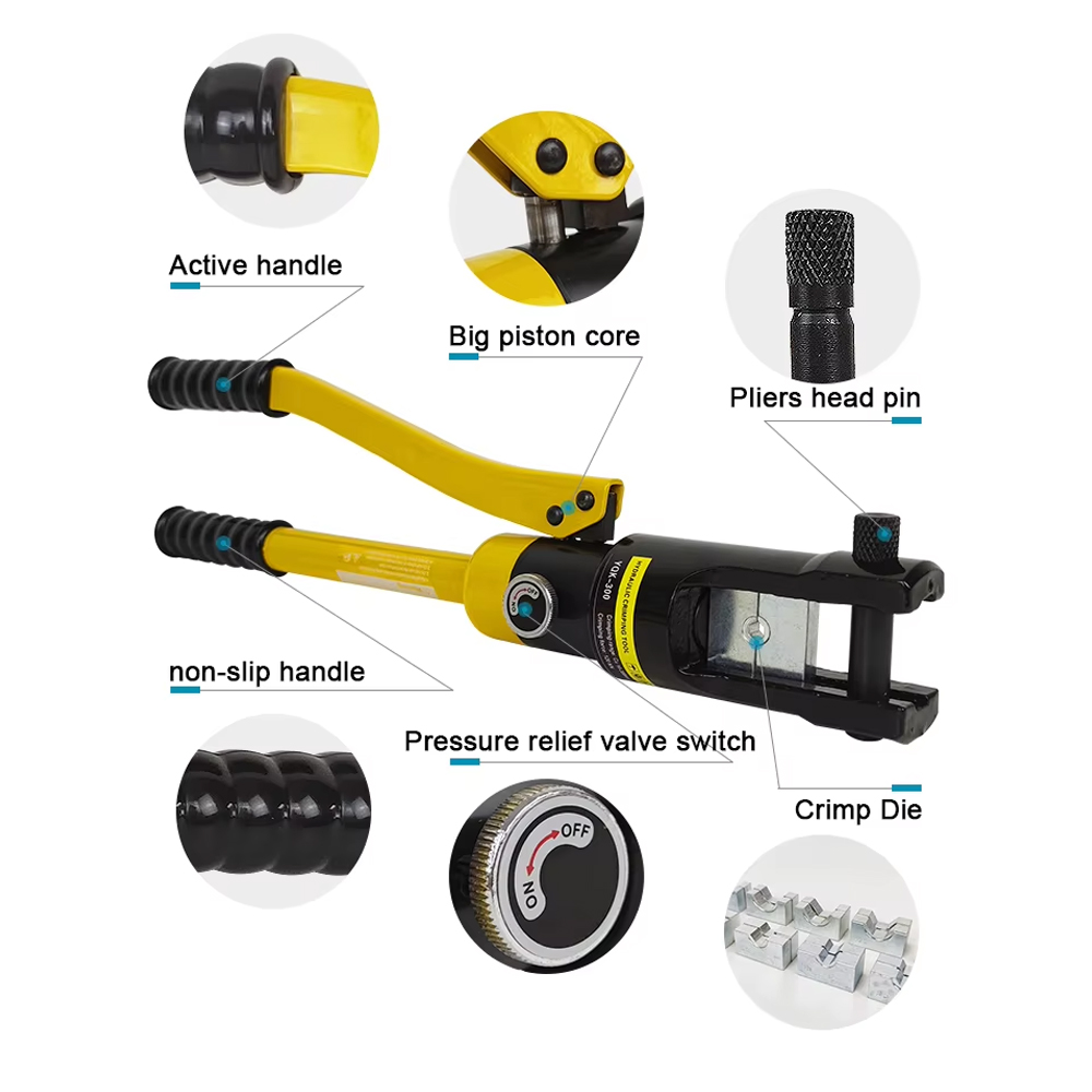 ChanYu Tang Press Skun Hidrolik Crimping Pliers Tool - YQK-300