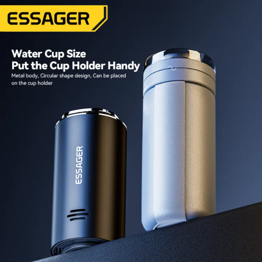 ESSAGER Pengharum Mobil Aromatherapy Machine Three Hear LED Portable - ES-XS01