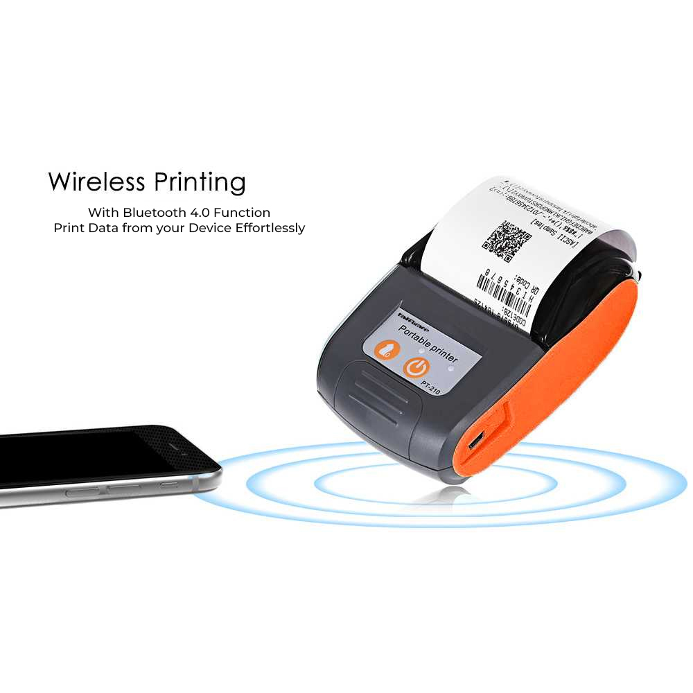 Taffware Bluetooth Thermal Receipt Printer 58mm - PT-210