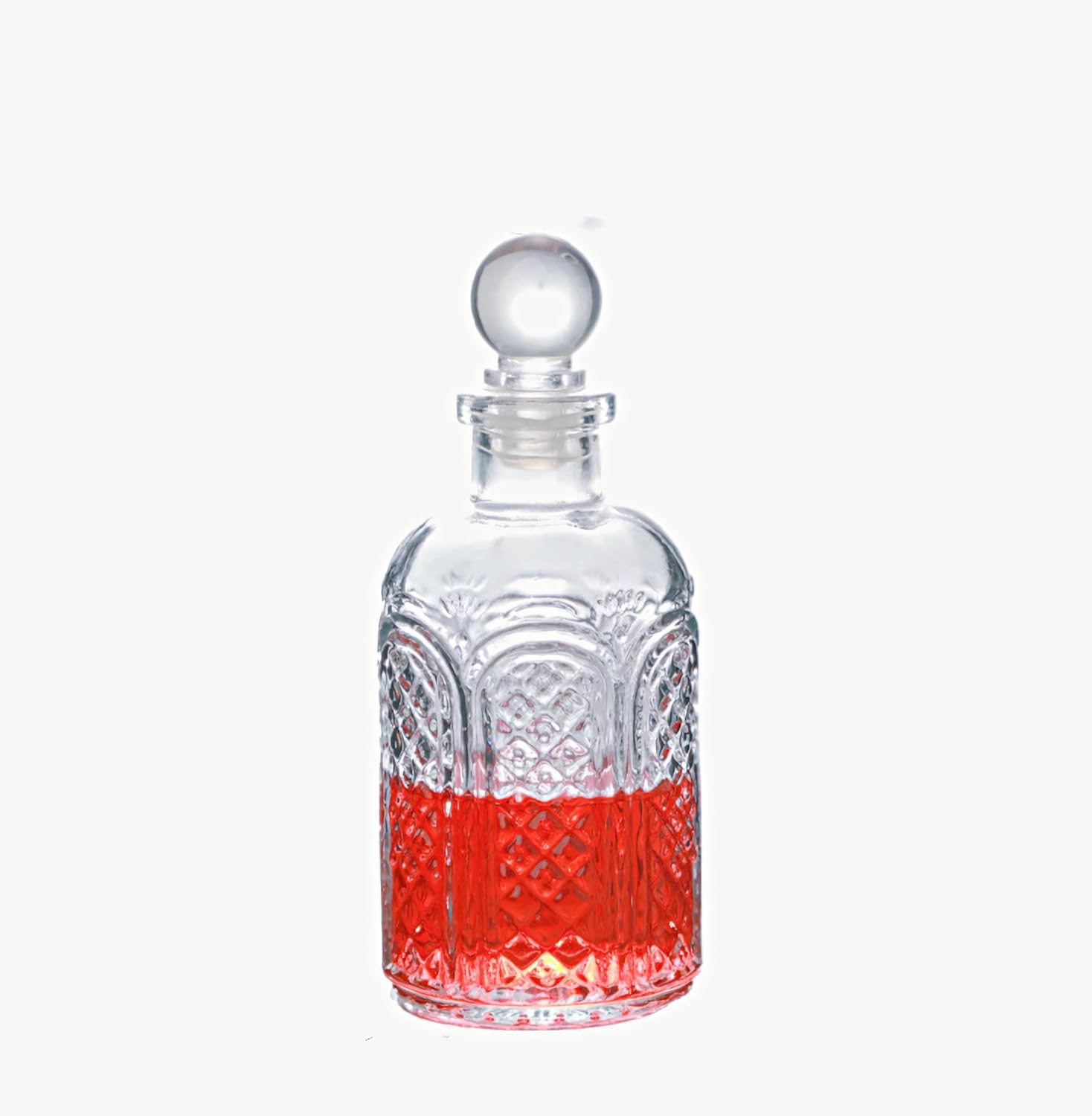 HUANYI Whisky Decanter Glass Bitter Bottle Liquor Scotch Luxury 240ml - HY-24
