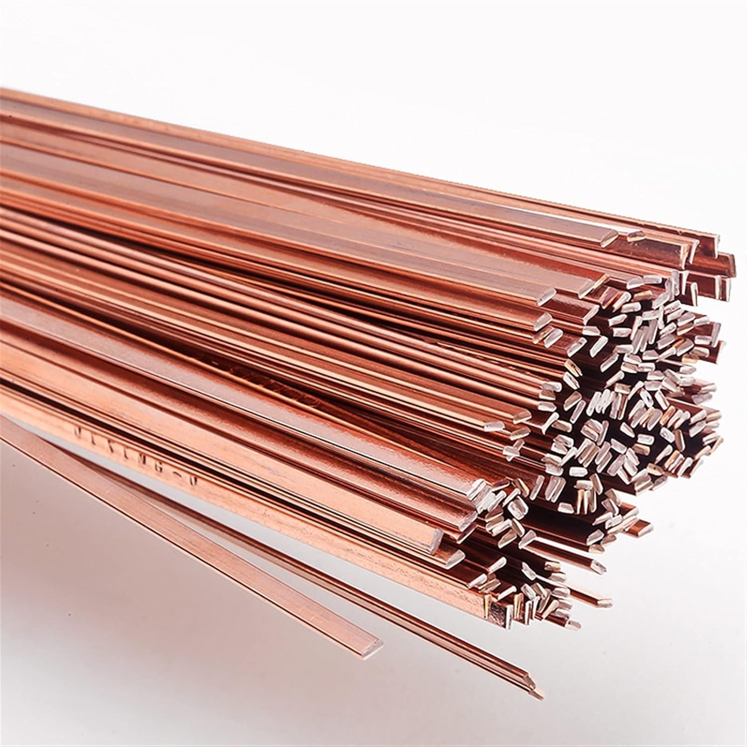 Genic Kawat Las Welding Rod Fosfor Tembaga Flat 1.3x3.2mm 50cm 10 PCS - GN2612