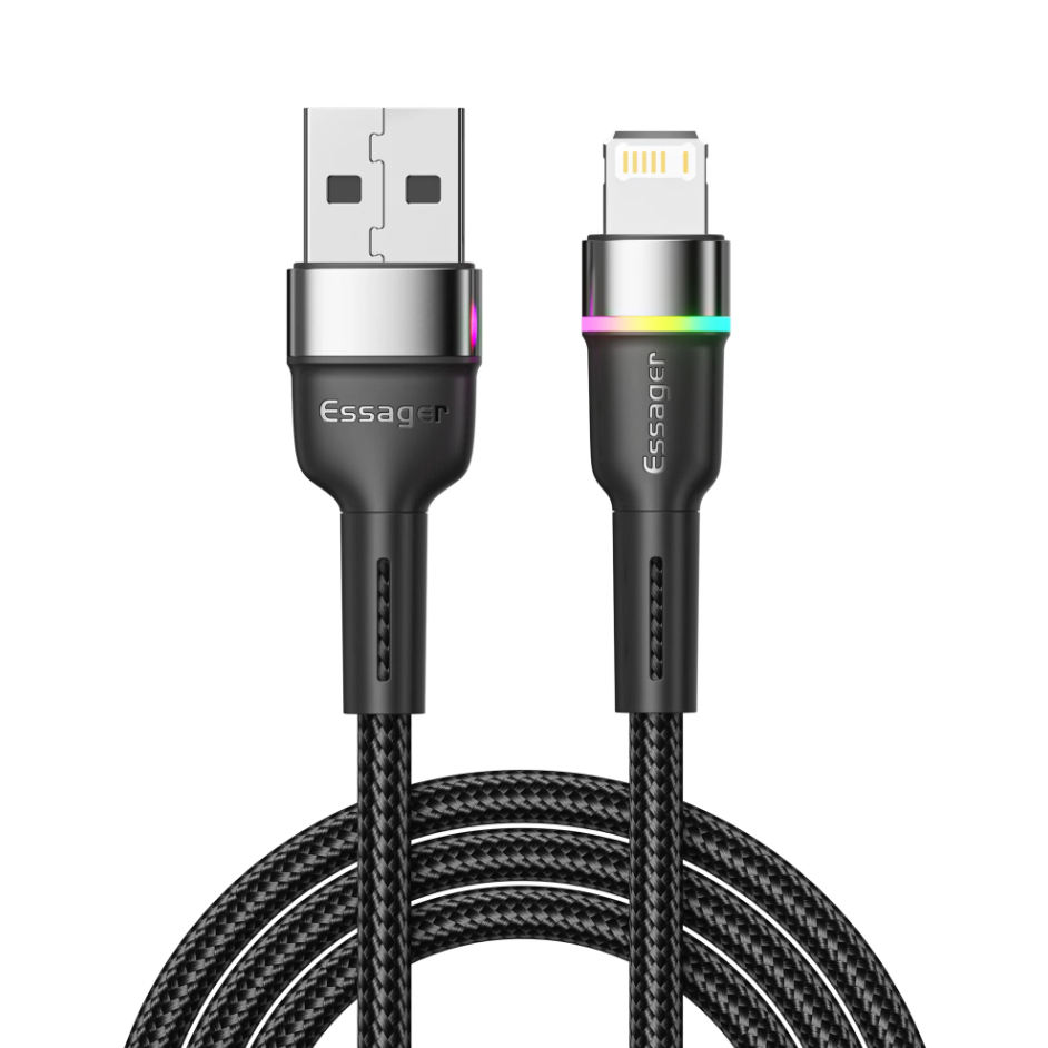 ESSAGER Kabel Data USB A to Lightning Multifungsi Fast Charging 2.4A - ES-X17