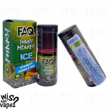 FAQ FUNKY MONKEY ICE 30ML - PREMIUM LIQUID VAPE BY EJM