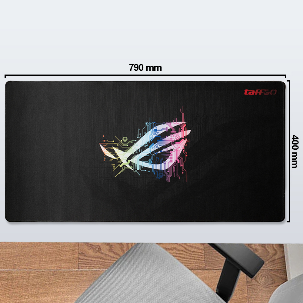 TaffGO Mouse Pad Gaming Futuristic Circuit XL Desk Mat 790x400x2mm - RO71