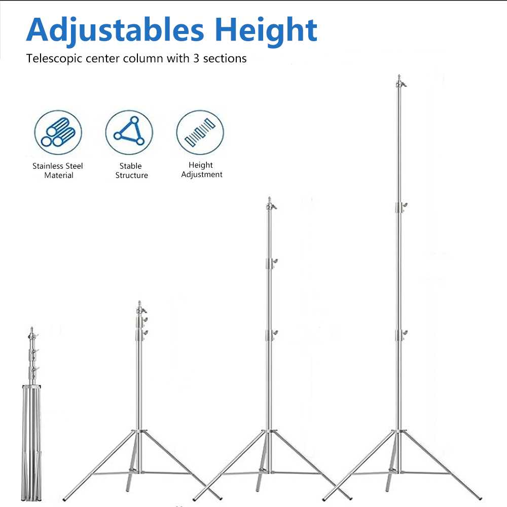 Photography Backlight Floor Light Stand Studio 23.6" Professional Photo Studio Lighting Stand Base Holder Support Tripod Lamp Stand For Photo Video Photography Softbox Spotlight Lighting Equipment