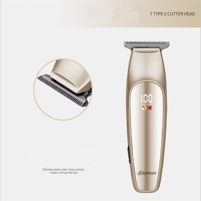 BaoRun Alat Cukur Rambut Elektrik Hair Clipper Trimmer LCD 600mAh - M2S