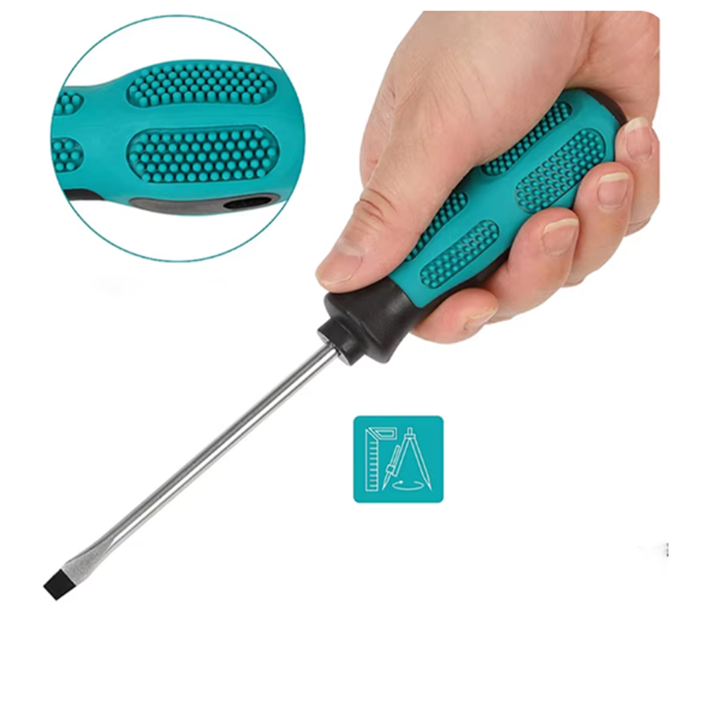 XIN TONG JIN Set Obeng 6in1 Magnetic Bits Screwdriver Repair Tool Kit - XT6