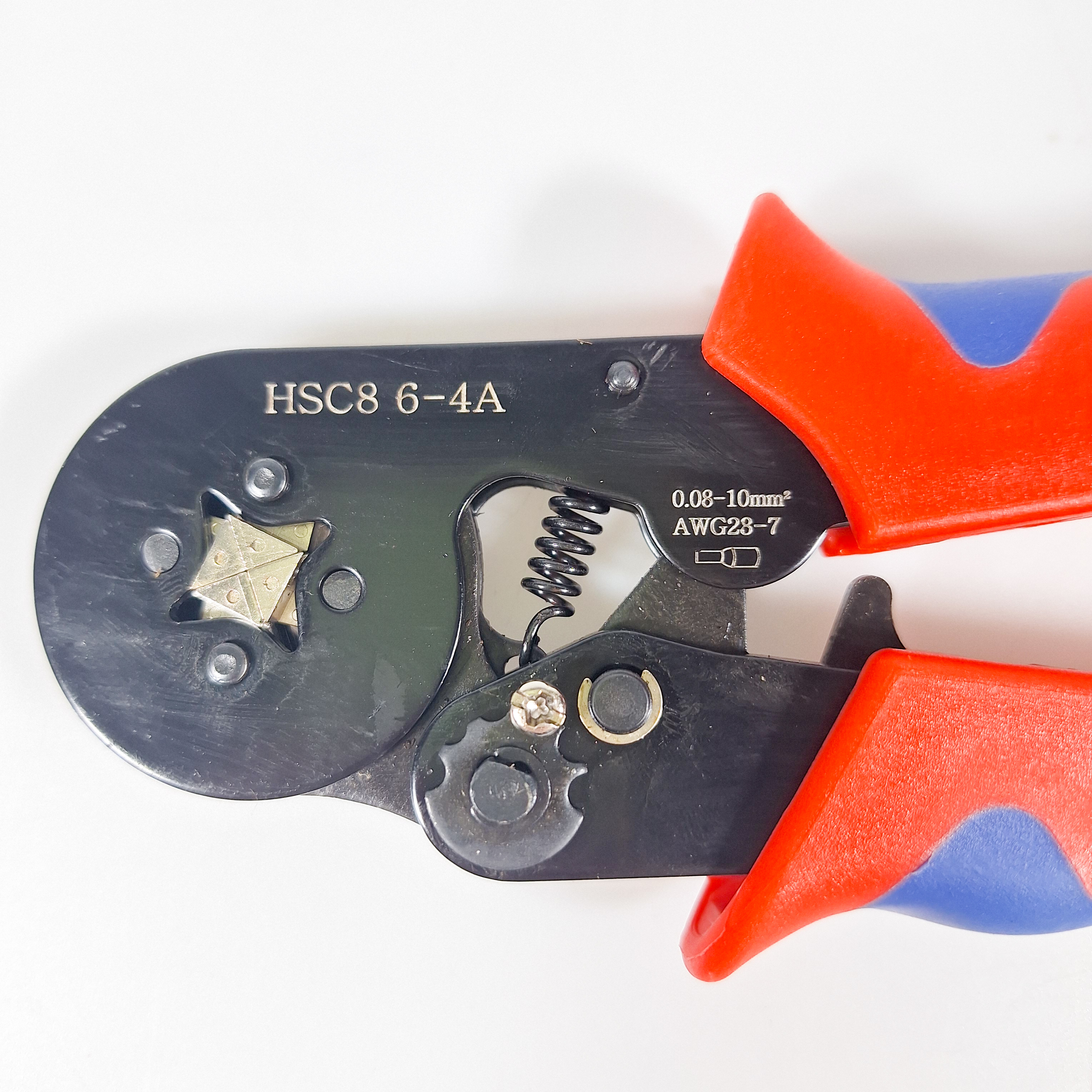 Taffware Tang Crimper Kabel Listrik Square Crimp AWG23-7 0.08-10mm2 - HSC8 6-4A