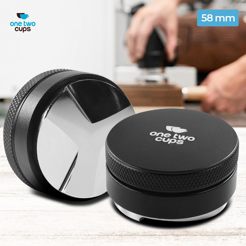 One Two Cups Tamper Kopi Triangle Press Coffee Powder Stainless Steel - 3153