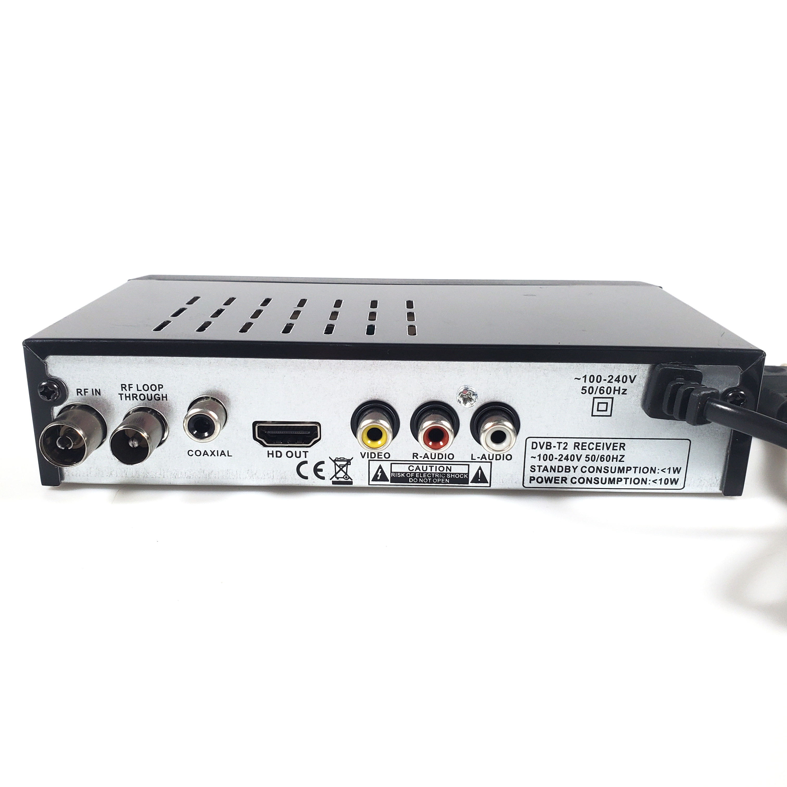 Taffware Set Top Box TV Digital HD 1080P H.264 DVB-T2 - DZ