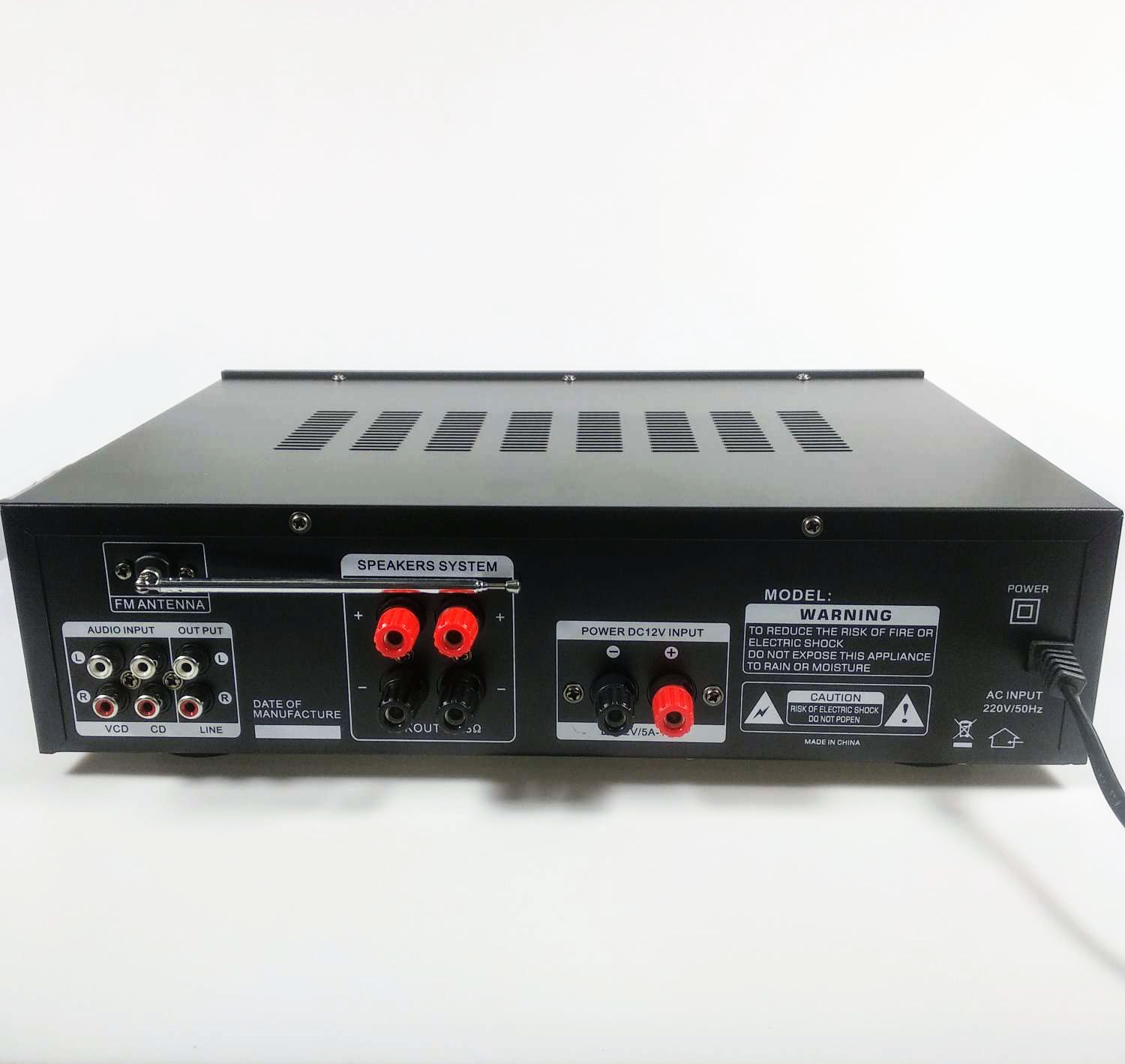 Sunbuck Bluetooth EQ Audio Amplifier Home Theater FM 2000W - TAV-6188BT