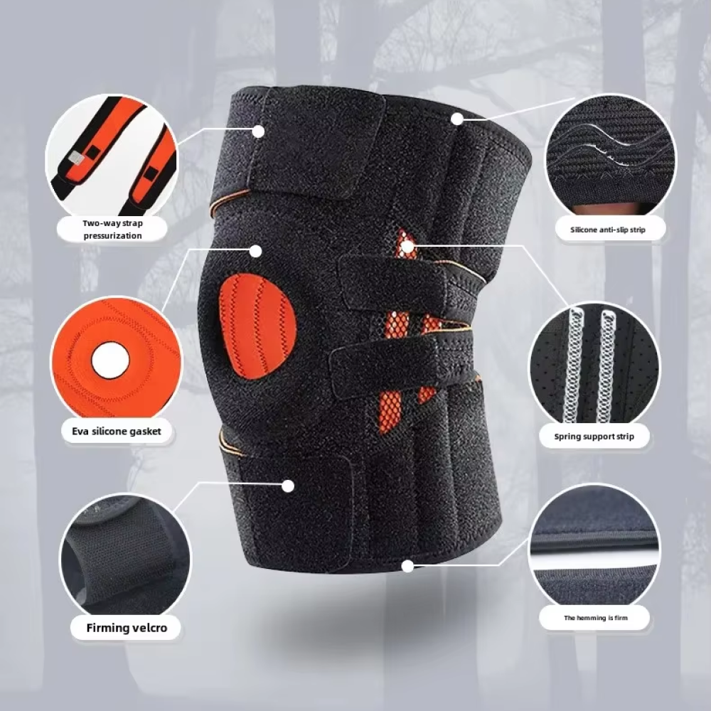 UKOFEW Pelindung Lutut Olahraga Kneepad Power Brace Sport Fitness Gym - G1134
