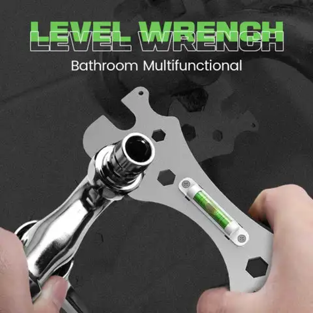 XMSJ Kunci Pas Multifungsi Shower Pipa Faucet Universal Level Wrench - XM521