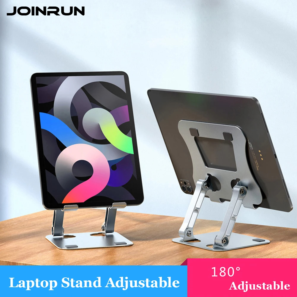 JOINRUN Laptop Tablet Stand Aluminium Foldable Adjustable Non-Slip - JS17