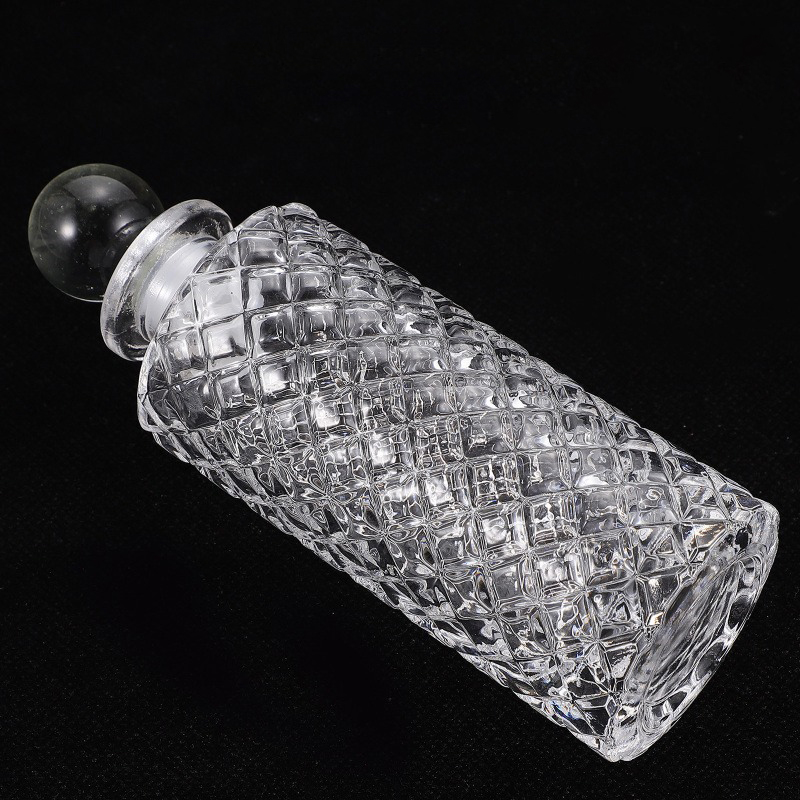 HUANYI Whisky Decanter Glass Bitter Bottle Liquor Scotch Luxury 170ml - HY-18