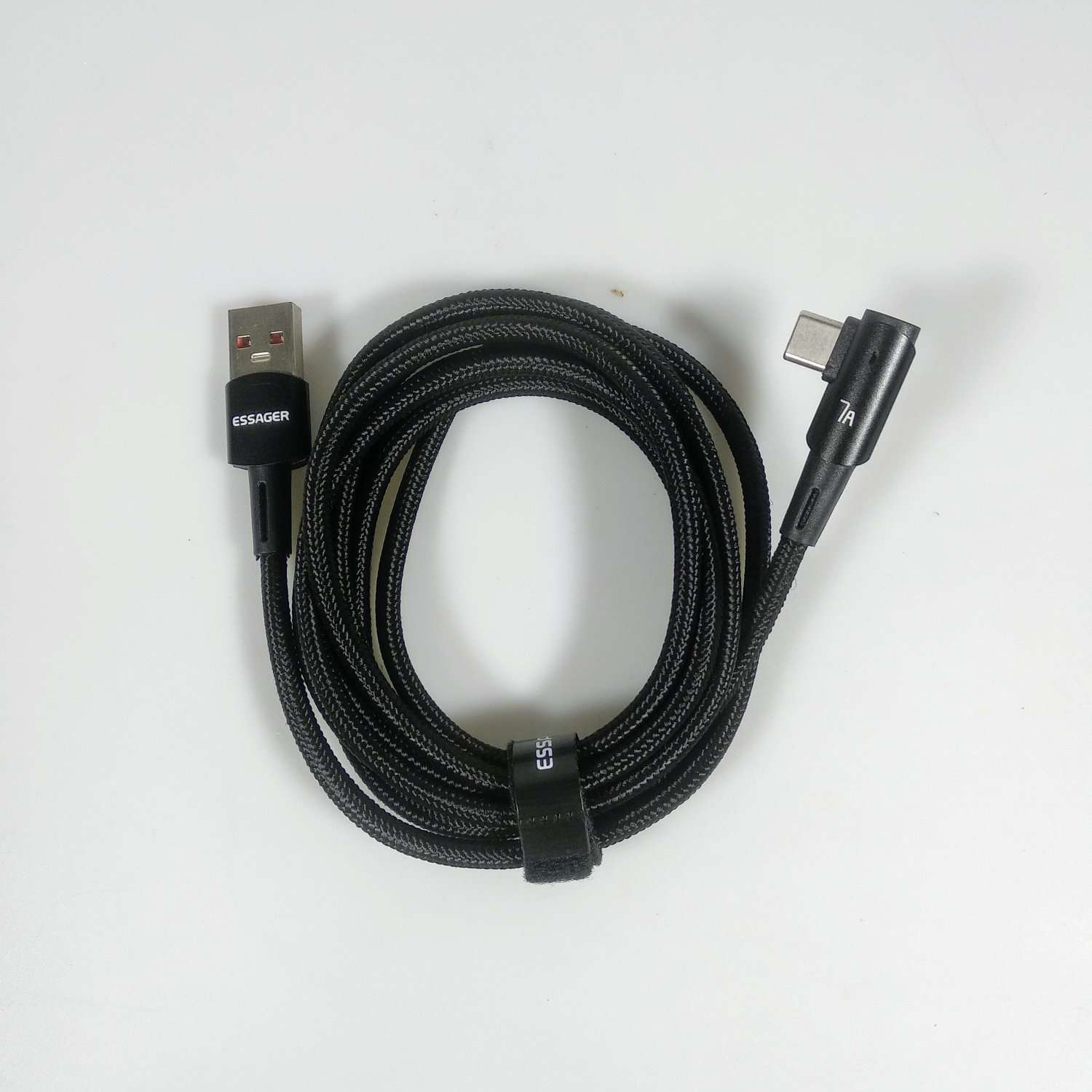 ESSAGER Kabel Data Type C Fast Charging L Shaped 7A 100W - ES-X30