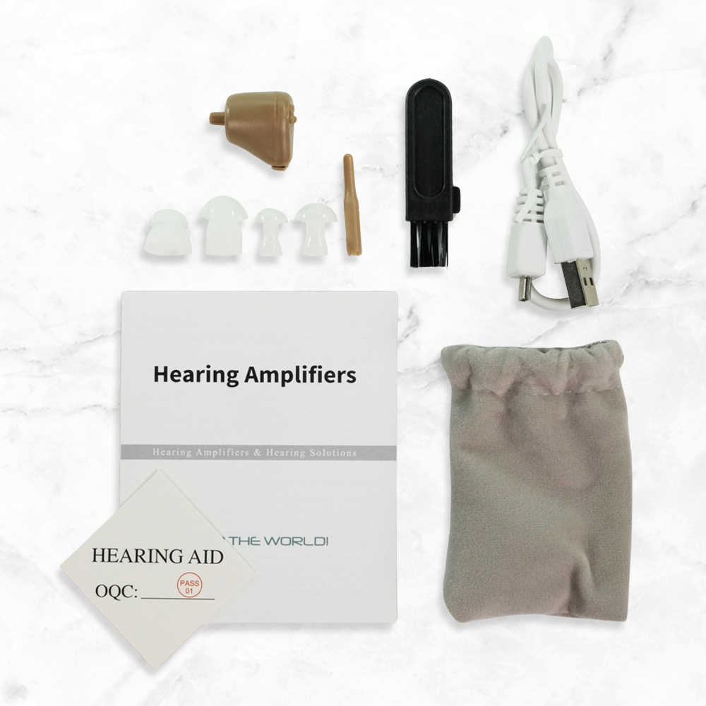 TaffOmicron Alat Bantu Dengar In Ear Hearing Aid - K-88U