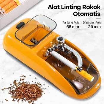 HAPPY Alat Linting Rokok Otomatis Electric Roller 7.5 x 66mm - J-005