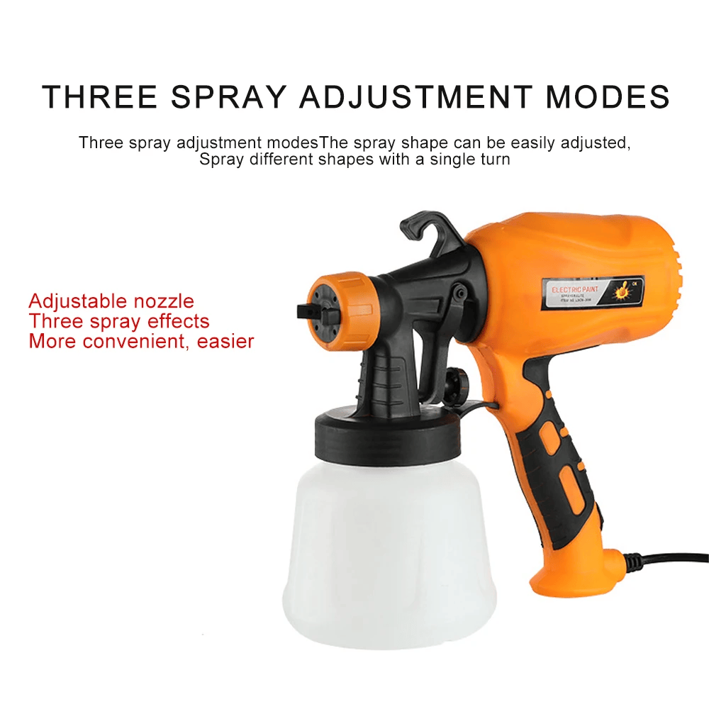 Aideepen Penyemprot Cat Electric Spray Gun Paint Sprayer 550W 900ml - LSCN-3000