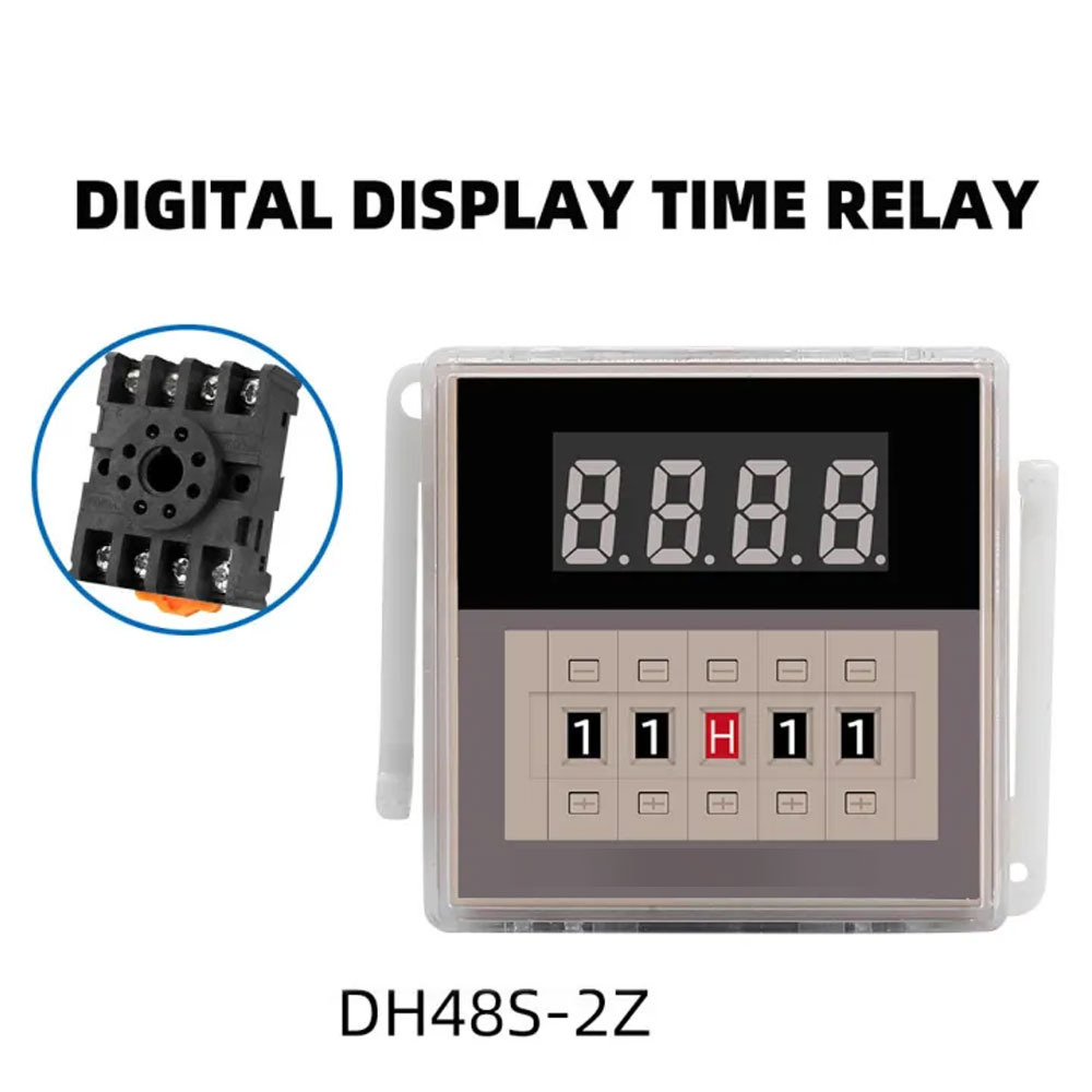 MFRI Programmable Digital Timer Switch Sakelar Waktu Relay 220V - DH48S-2Z