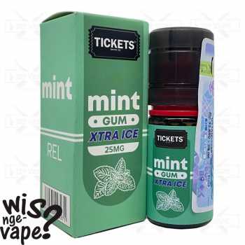 Tickets Gum 30ml - Bubblegum Salt Liquid by EJM