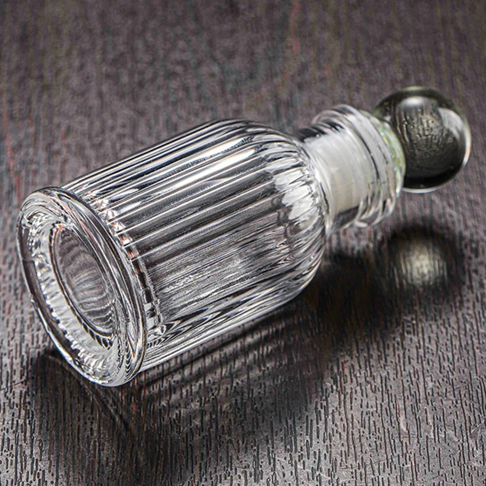 HUANYI Whisky Decanter Glass Bitter Bottle Liquor Scotch Luxury 200ml - HY-19
