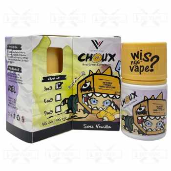 Choux Soes Vanilla 60ml - Freebase Liquid by IVL