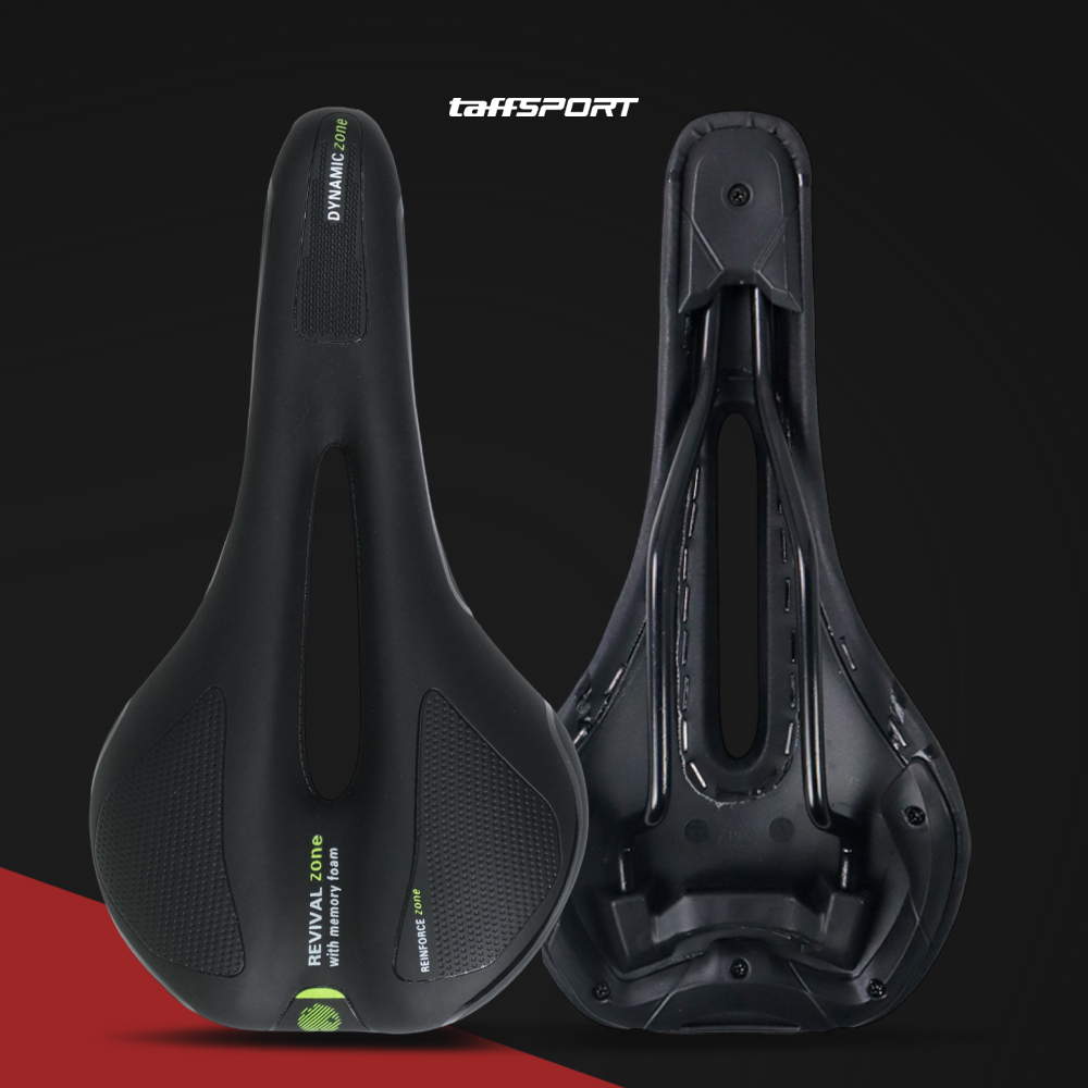 TaffSPORT Jok Sadel Sepeda Kulit Soft Pad Race Style - 2354H