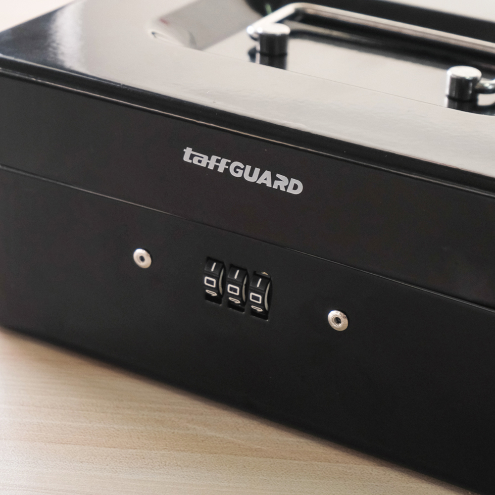 TaffGUARD Kotak Uang Brankas Dokumen Password Lock 20x16x9cm - HC66008