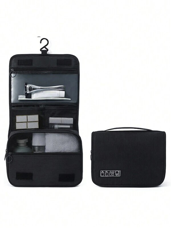 CHADESIEL Tas Travel Make Up Organizer Toiletry Bag with Hook - C150