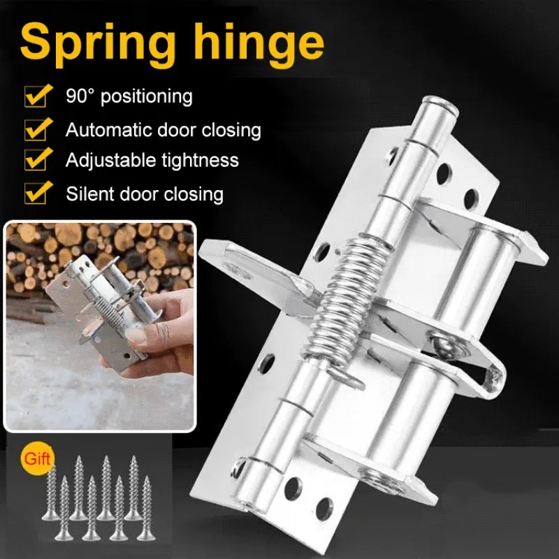 RLECS Engsel Pintu 90 Derajat Automatic Closing Spring Hinge Door - LB4135