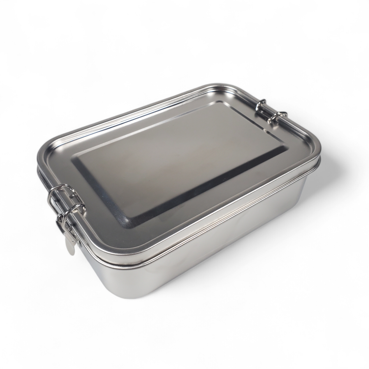 TaffHOME Kotak Makan Lunch Box Stainless Steel 2 Grid 1400ml - UP-14