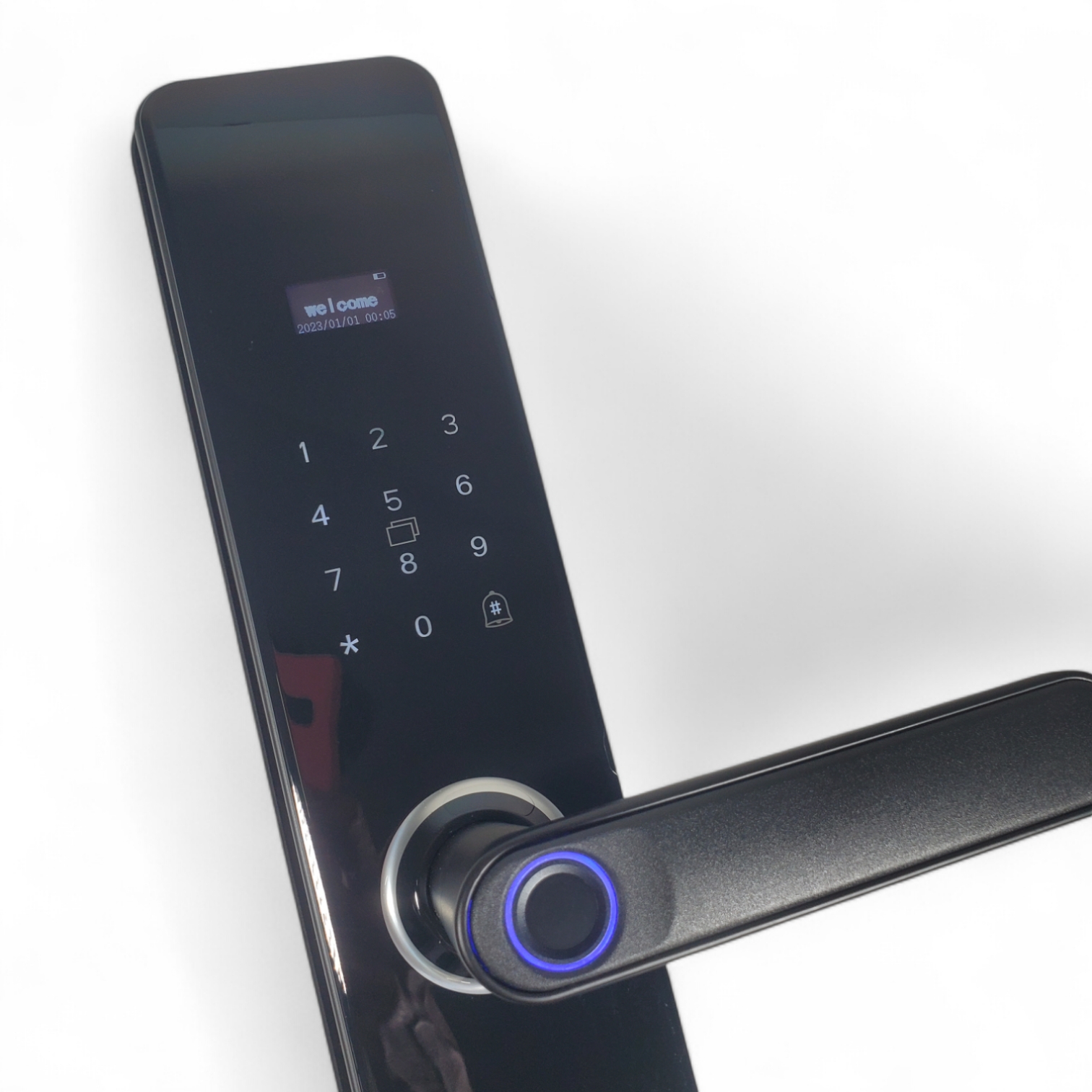 YONGLISHUN Smart Door Lock Fingerprint Password Card Cryptography - MJ3