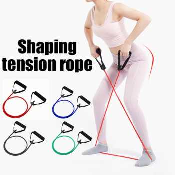 Jual Tali Yoga Stretching Resistance Band Yoga Fitness Portable