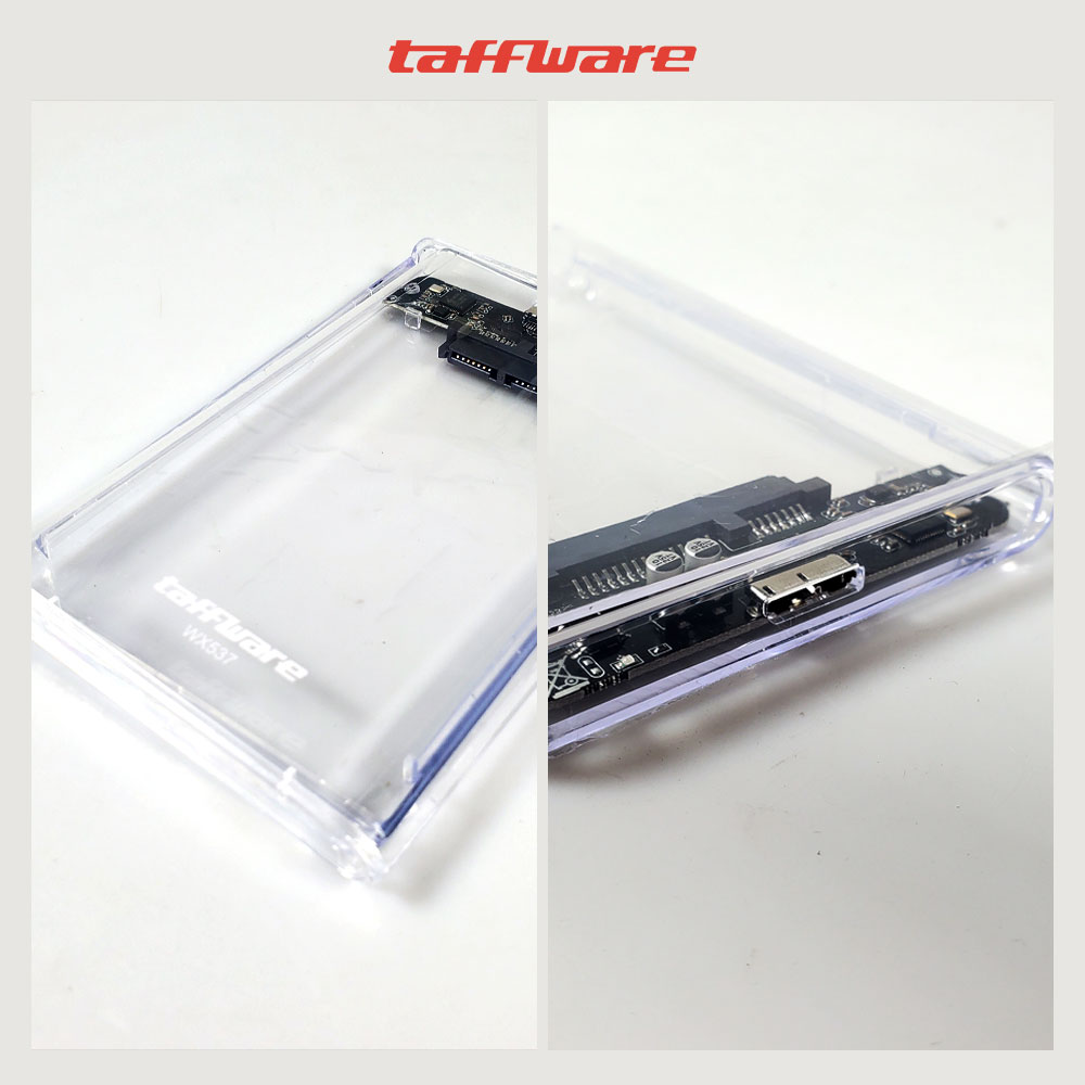 Taffware Hard Drive SSD Enclosure 2.5 Inch USB 3.0 to USB Micro B 3.0 - WX537