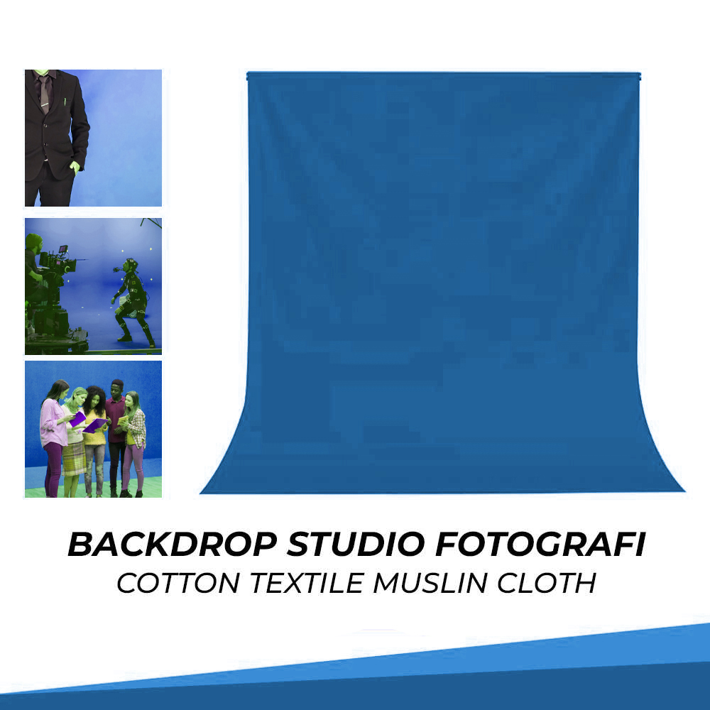 TaffSTUDIO Kain Backdrop Studio Fotografi Cotton Textile Muslin Cloth - B29