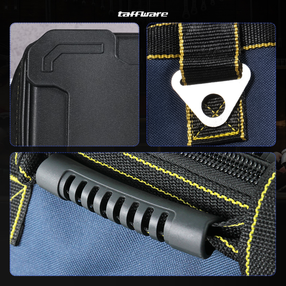 Taffware Tas Perkakas Beralas Plastik Tool Bag Waterproof Reflective - AR-60